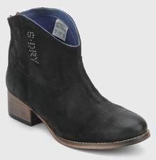 Superdry Falcon Ankle Length Black Boots women