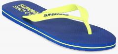 Superdry Sleek Fluorescent Green Flip Flops men