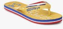 Superdry Track & Field Yellow Flip Flops men
