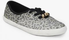The Childrens Place Sparkle Silver Sneakers girls