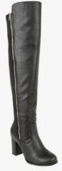 Truffle Collection Knee Length Black Boots women