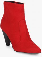 Truffle Collection Red Heeled Boots women