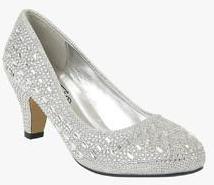 Truffle Collection Silver Belly Shoes women