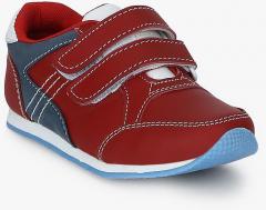 Tuskey Red Velcro Sneakers boys