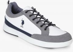 U S Polo Assn Fratello White Sneakers men
