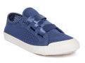 United Colors Of Benetton Blue Woven Design Sneakers women