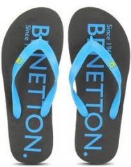 United Colors Of Benetton Grey Flip Flops men