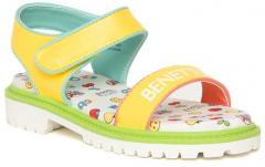 United Colors Of Benetton Kids Yellow Sandals boys