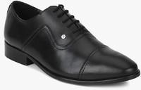 Van Heusen Black Oxford Formal Shoes men