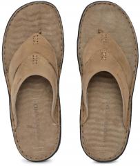 Woodland Khaki Leather Sandals men