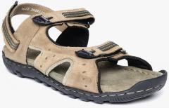 Woodland ProPlanet Khaki Nubuck Leather Comfort Sandals men