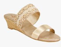 Ztoes Golden Sandals women