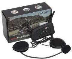 Amiride AMD_VNETPHONE V6 Bluetooth Helmet Intercom for 6 Riders Smart Headphones