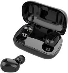 Any Kart L 21 Wireless Bluetooth Earbud With Charging Case HD Sound Quality Smart Headphones