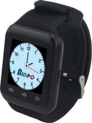 Bingo Black U8S Support Bluetooth With Powerful Sound Quality Smartwatch