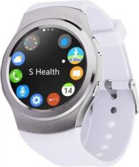 Bingo C4 White With Sim Support Full Screen Touch Android & IOS Smartwatch