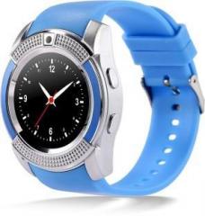 Bingo C6 Blue With Heart Rate Monitoring, Bluetooth and Sim Enabling Feature Smartwatch