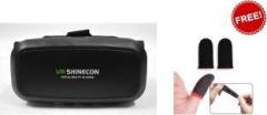 Cyphon VR Pro Virtual Reality 3D Glasses Headset Black + Fingure Sleeve Free