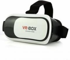 Dilurban vr plus vr headset box with headphones and remote for IOS and Android smartphones.Best VR Box with all Features.