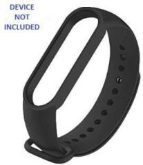 Estrenar Mi Band 5 Watch Strap Belt Pack Of 1 Black Fitness Smart Tracker