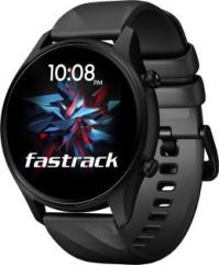 Fastrack Optimus with 1.43 inch AMOLED Display with AOD|BT Calling|Calculator|IP68 Smartwatch