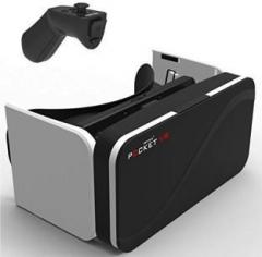 Irusu Pocket vr headset with remote control HD lenses for mobiles vr box