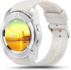 Jiyatech 4G Smart Mobile Watch White Smartwatch