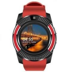 Krazzy India V8 Red 167 phone Red Smartwatch