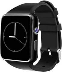 Lioncrown Curved Bluetooth, Camera, SIM Support Black Smartwatch