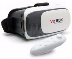 Padraig 3D VR Box, Virtual Reality Headset Version 2.0 With Bluetooth Wireless Remote Controller Works With All Devices