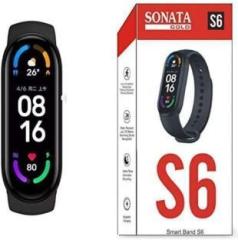 Sonata Gold Smart Band Wireless Sweatproof Fitness Band S6