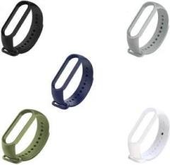 Techmount band strap 5 & 6 Wristband Soft Silicon Replacement Straps Set of 5