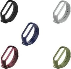 Techmount Set 5 Mix 3 Wristband Soft Silicone Adjustable Replacement Straps