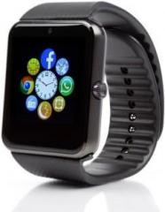 Wonder World GT 08 1.54 inch Touch Screen Black Smartwatch