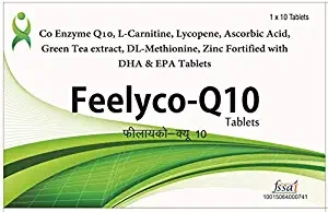 Atulya Ayurveda Feelyco Q10 Tablets 10 Tablet/Strips