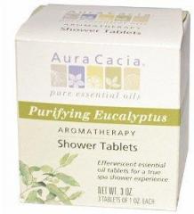 Aura Cacia Purifying Aromatherapy Shower Tablets