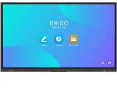 BIG VUE 75 Inches Android 11 Smart Interactive Digital Board/Flat Panel, 4GB RAM 32GB ROM, Multitouch Screen Display for Teaching, School, College, Institute, Classroom and Office Use
