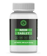 Holy Natural Neem Tablet 120 Tablet | Healthy Skin & Hair