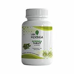 I Am Moringa | Moringa Tablet | Moringa | Purely Natural Healer | No Chemical | No Side Effects | 60 Tablets |