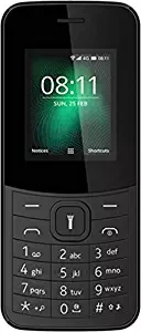 IKALL K38 Dual SIM Basic Mobile Phone with 800mAh Battery and 1.8 inch Screen Black
