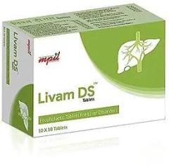 MPIL Livam DS Tablet Ayurvedic Formula for Liver health, 100 Tablet