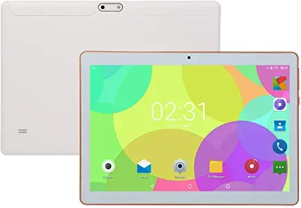 ShiningLove KT107 10.1 Inch 4G LTE Tablet Android 8.0 Bluetooth PC 8+128GB Dual SIM with GPS White EU Plug