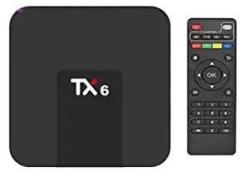 Techdash 4K TX6 Box with H616 Quad Core 64 Bit Processor, Android 11, 4GB Ram 32 GB ROM, H.265 Decoding, Voice Assistant, Support 2.4G/5.0G Dual WiFi