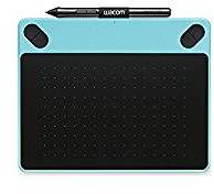 Wacom CTH 490/B0 CX Small Art Pen and Touch Tablet Tablet, Mint Blue