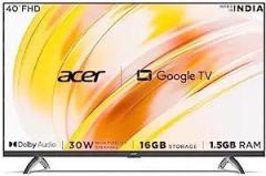 Acer 40 inch (100 cm) Advanced I Series Google AR40GR2841FDFL (Black) Smart Full HD LED TV