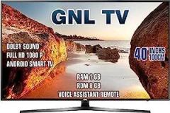 Gnl 40 inch (100 cm) with (Black) (Frameless) Android Smart Full HD 4K LED TV