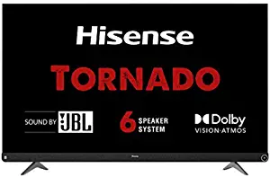 Hisense 55 inch (139 cm) Certified 55A73F (Black) (2020 Model) | With JBL 6 Speaker System Smart Android 4K Ultra HD LED TV