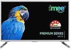 Imee 32 inch (80 cm) Premium Series with SRS Surround Sound BEE 4 Star Rated Energy Efficient (Silver Colour) Smart Android HD LED TV