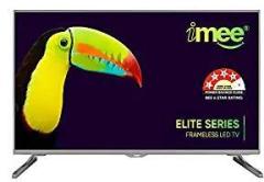 Imee 32 inch (80 cm) with SRS Surround Sound BEE 4 Star Rated Energy Efficient (Elite, Steel Grey, 32 ) Smart Android Smart HD LED TV