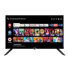 Ivue 32 inch (80 cm) BT Edition Frameless VU32FLY25M5 (Black) (2023 Model) | Google Assistant, Bluetooth, Play Store Smart Android IPS HD Ready LED TV